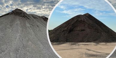 Recycled asphalt millings and/or crushed concrete are eco-friendly and durable options for driveways