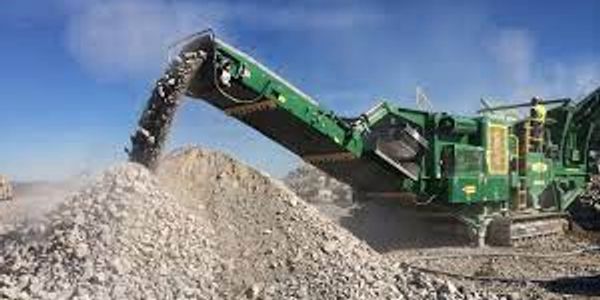Mobile Crushing and support equipment to clean your site and produce recycled aggregates.