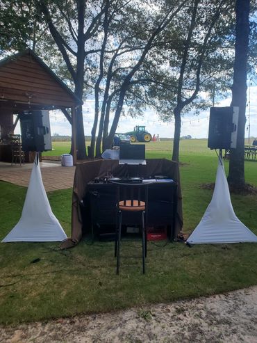 We can set up anywhere!