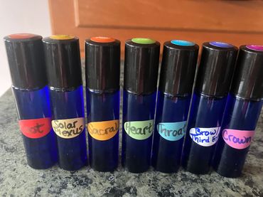 Essential Oil Chakra Regimen