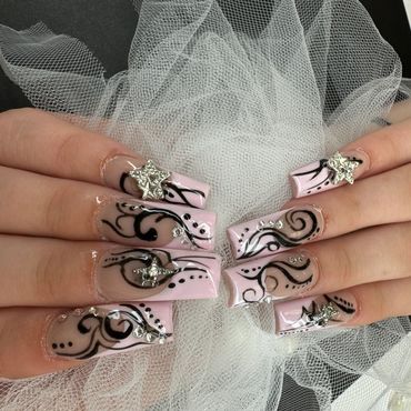 pink nail