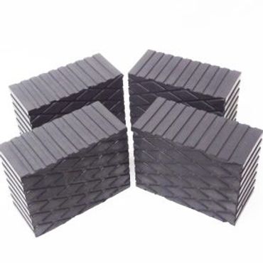 3" Rubber Spaceer Blocks