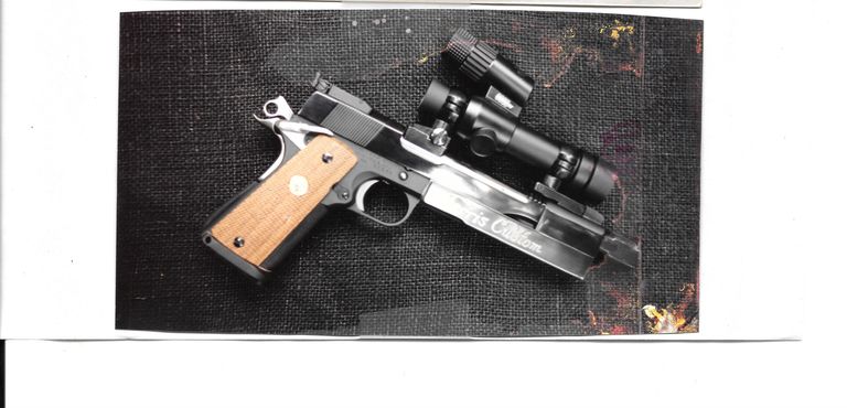 Highly custom 1911 from the early 90s