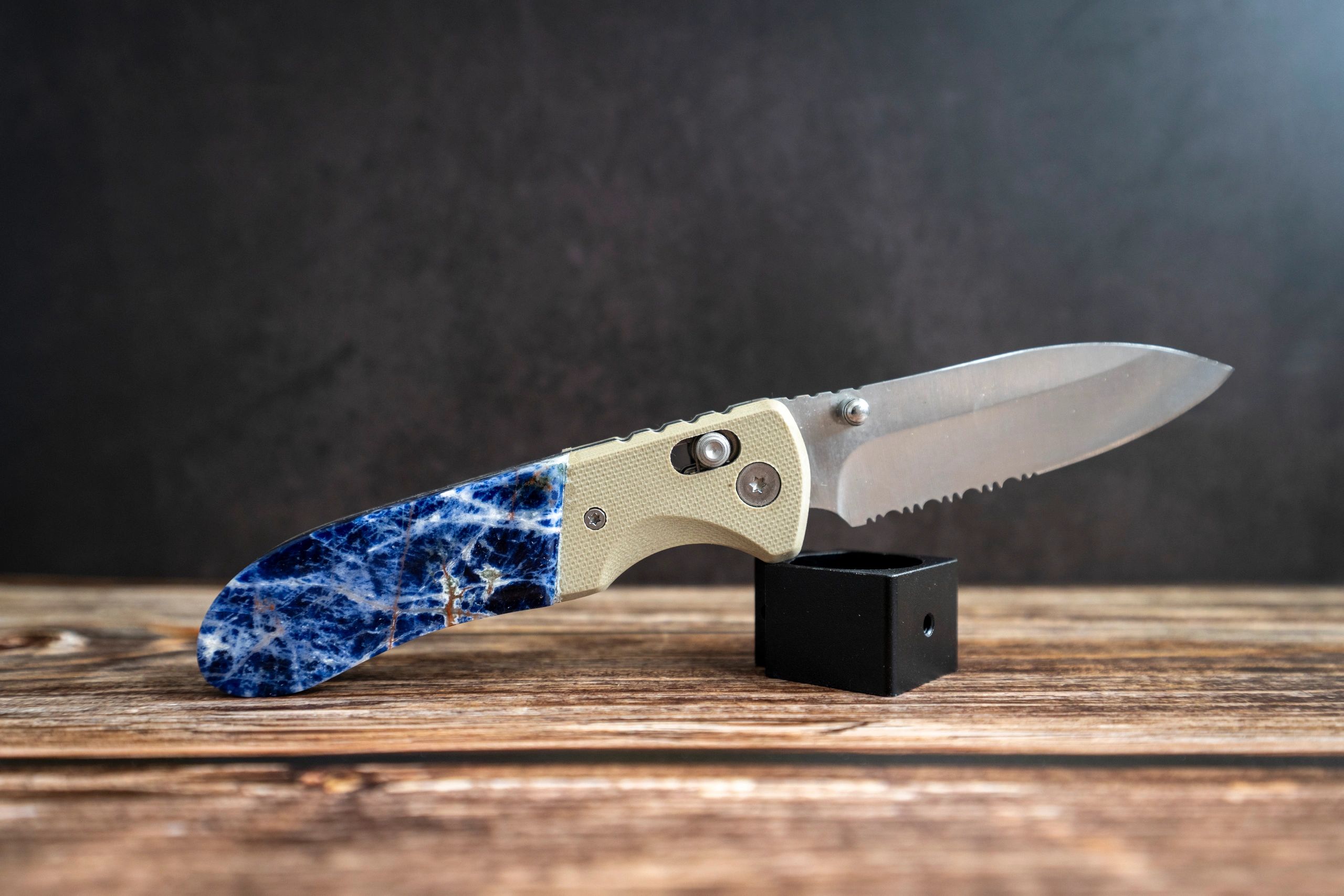 Crafted with Sodalite