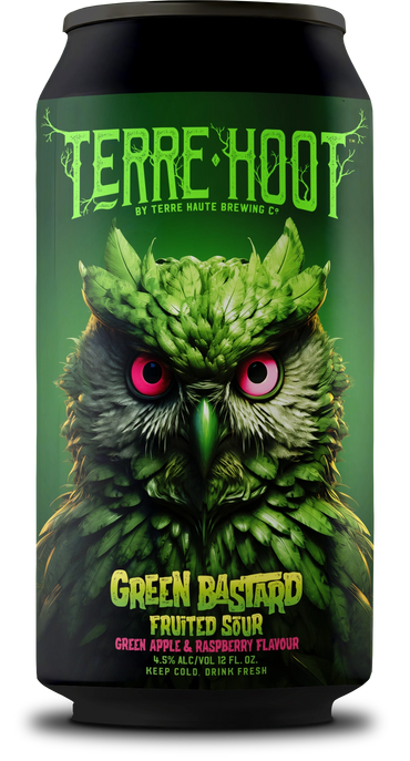 Terre Hoot Green Bastard can.