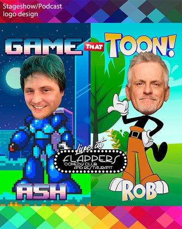 Game That Toon Podcast Logo/Signage