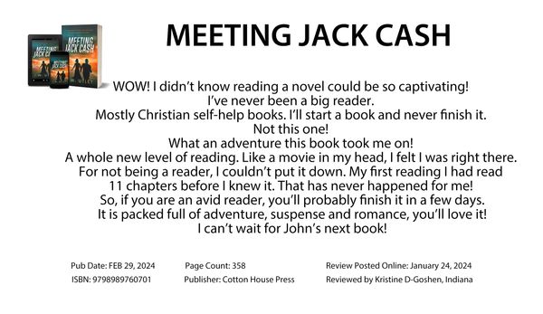 Review of Meeting Jack Cash from Kristine