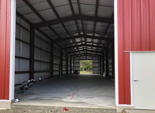 Barn before lighting upgrade