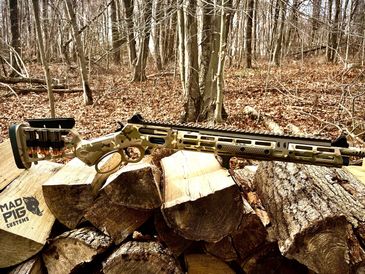 Desert camo, a blend of sand, tans and browns.