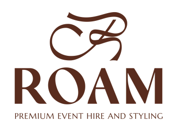 Logo for ROAM Premium Event Hire and Styling.