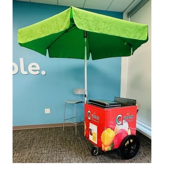 Queens Italian ice cart cube queens ice catering event party