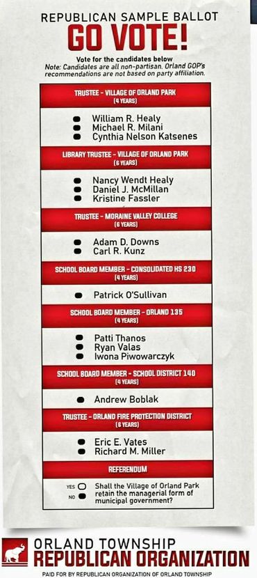 republican sample ballot