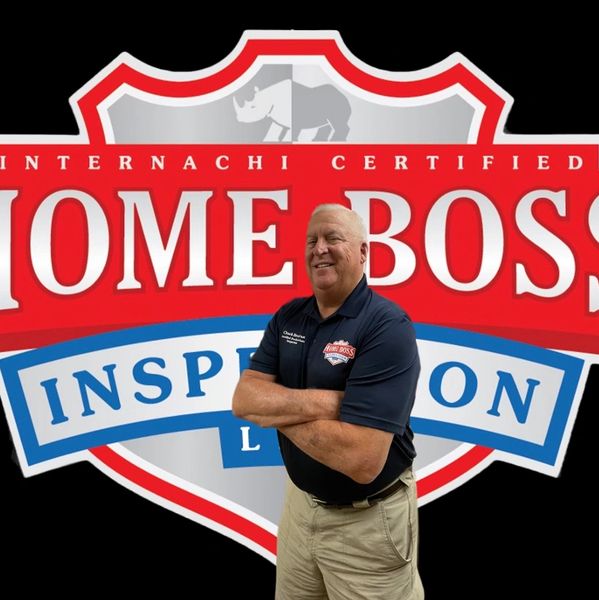 Home Boss Inspection Logo and Certified Professional Home Inspector Chuck Beckum