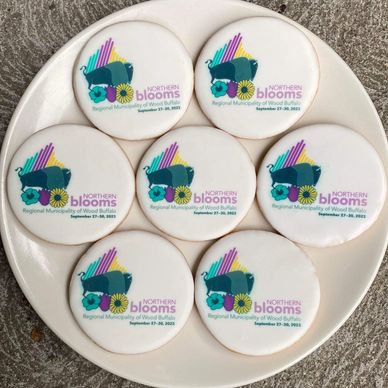 Northern Blooms Wood Buffalo Regional Municipality Conference Cookies