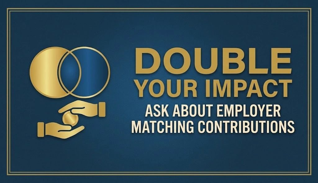 Employer Matching Programs Double Giving Impact