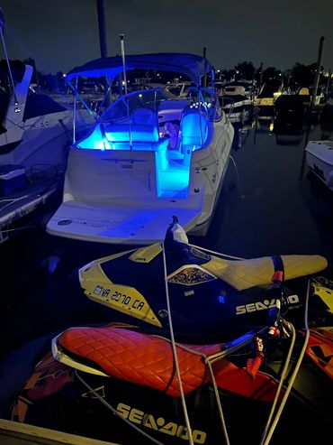 Night boat rides with DC Jetski!