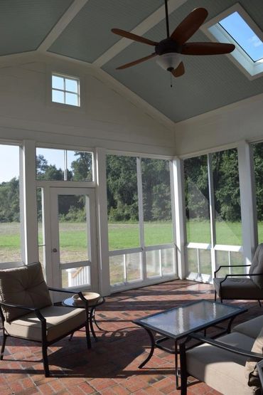 screened porch all season room