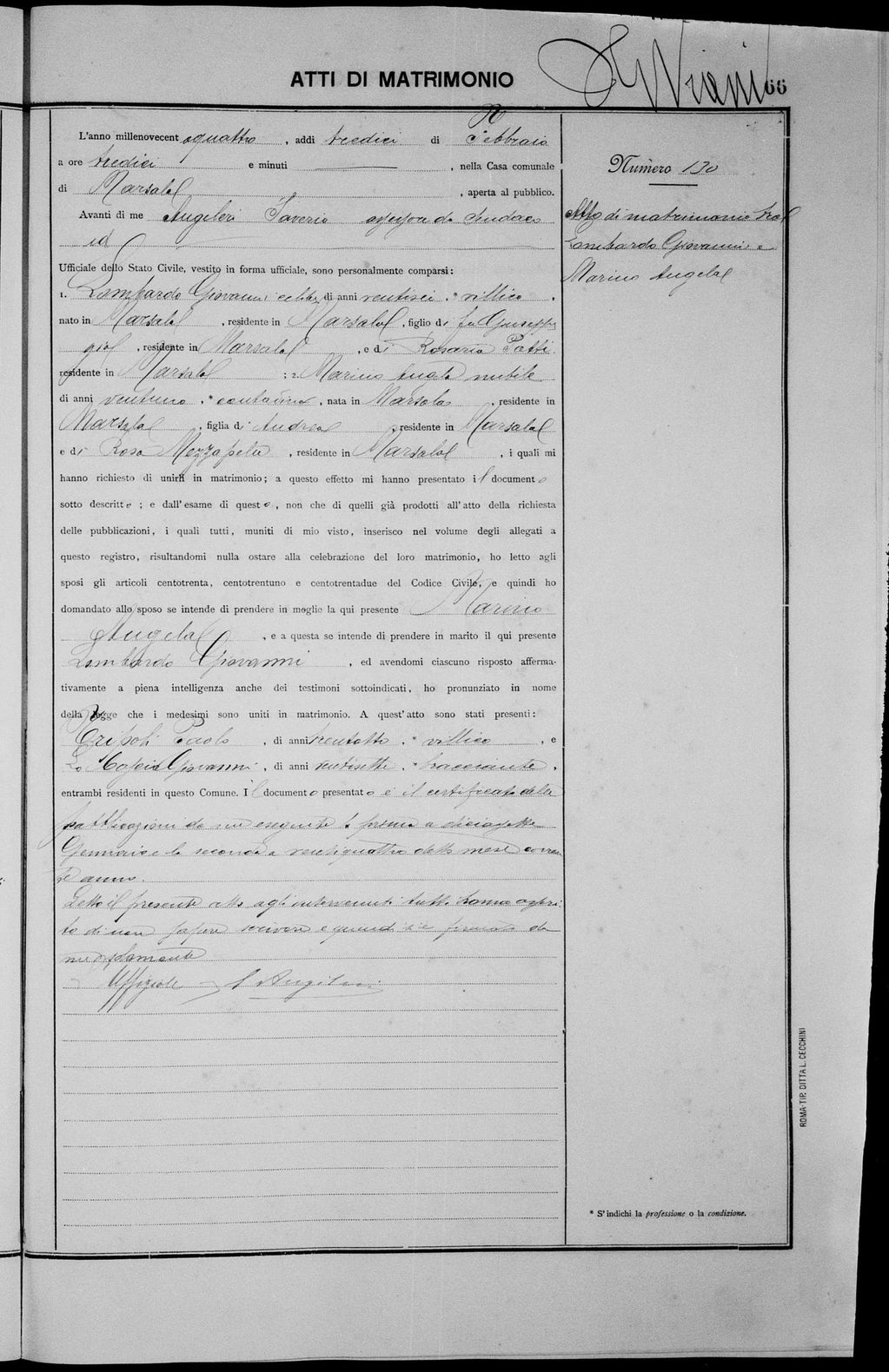 doc.6 wedding Giovanni Lombardo-Angela Marino