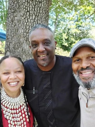 Lailah Dunbar-Keeys, Dr. Greg Carr, and Mark Keeys.