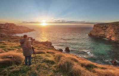 Sunsets in Malta and Gozo