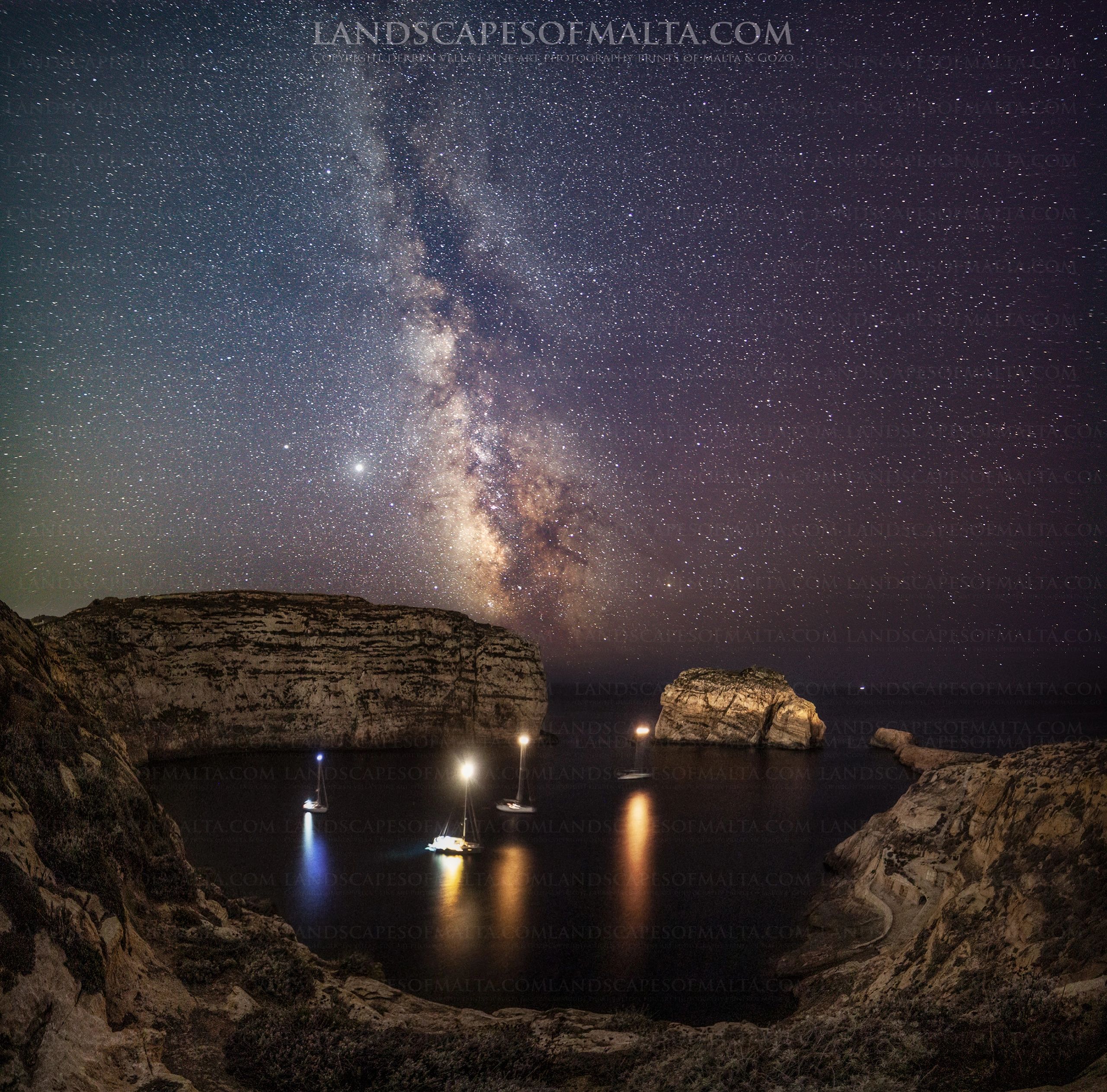 Star Scapes of Malta - Milky Way Malta and Gozo - Starscapesofmalta by Derren Vella Darren Vella