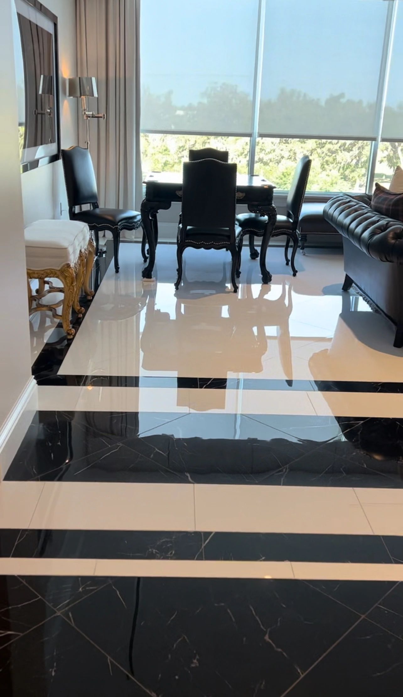 marble Floor restoration, marble cleaning, marble polishing