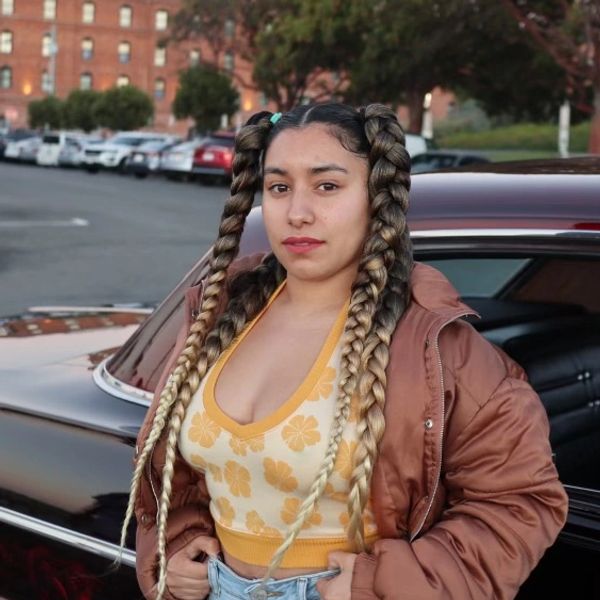 Native San Francisco hair braider Yessi Rodriguez of 20th Salon and Barber