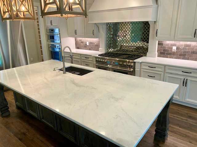 Cowdrey Granite kitchen island and counter tops