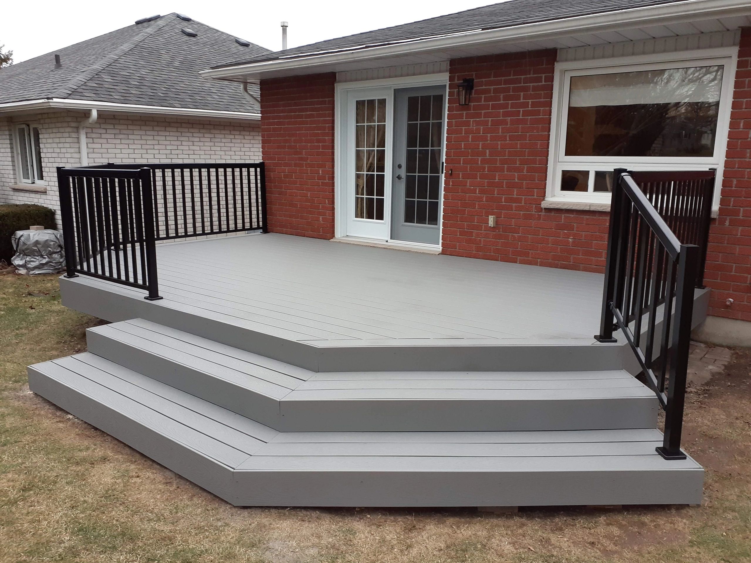 aluminum handrail regal rail composite deck