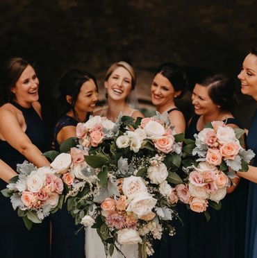 Bridal party flowers