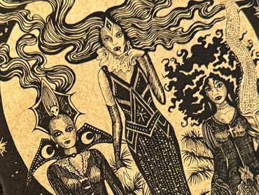 Soucouyant Illustration