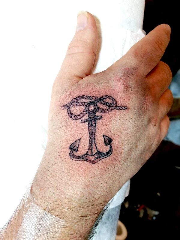 Petit tattoo à la machine