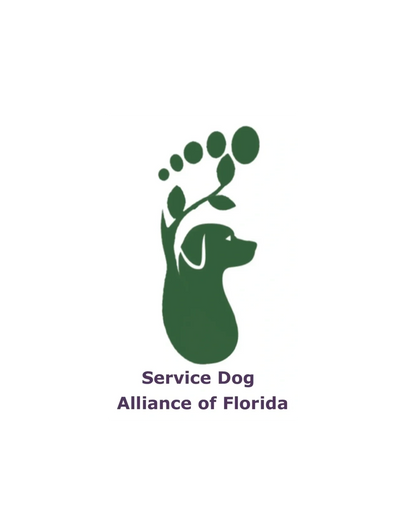 logo green dog with a branch comng off the left side of its body reaching above its head where human