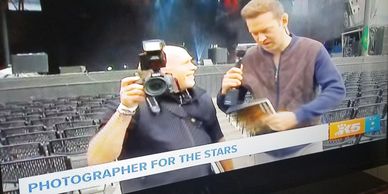KING 5's Chris Cashman talks RocknRoll with Darrell Westmoreland at The Washington State Fair.