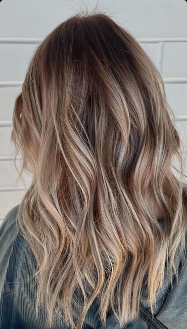Blonde highlights