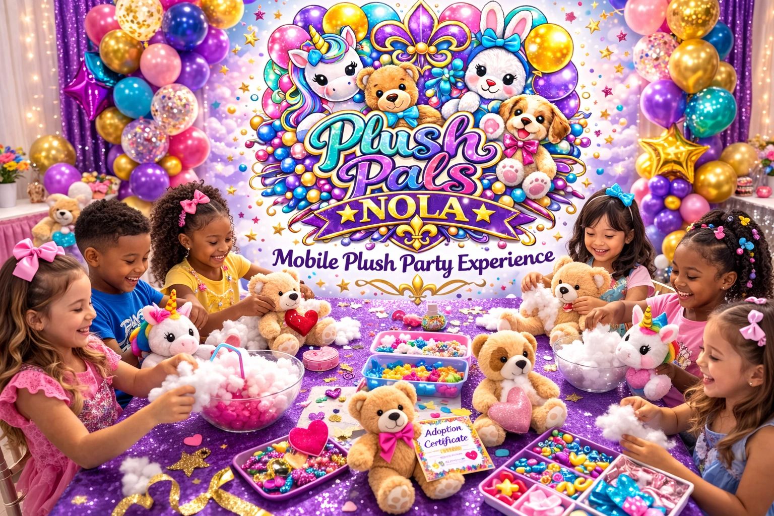 Kids get to create a new pal and a lasting memory.