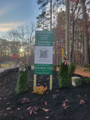 Home foundation being prepared for construction project