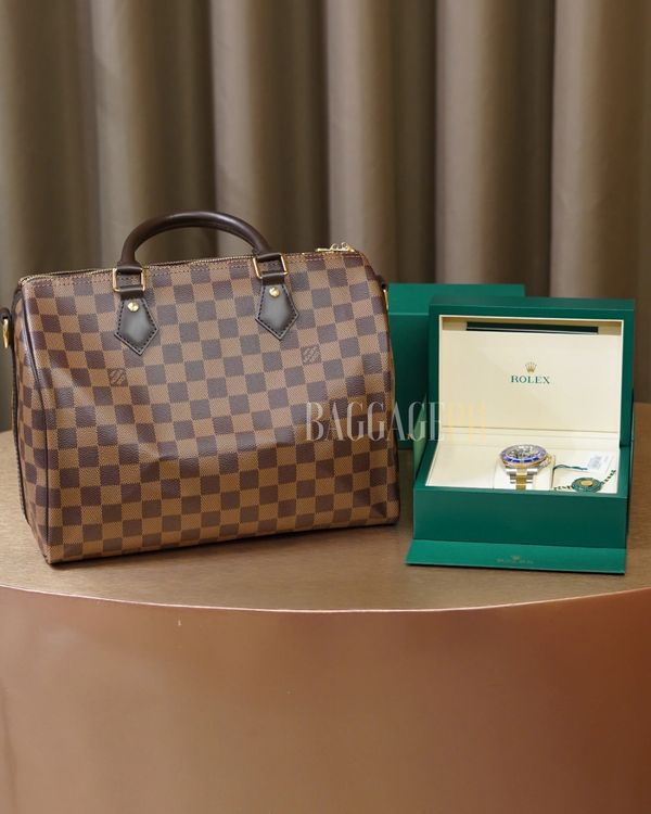 Louis Vuitton Bandoulliere, Louis Vuitton bag, Rolex Watch