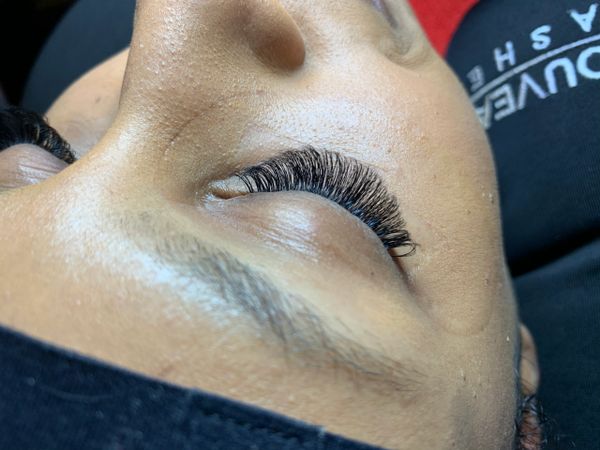 Eyelash extensions at The Zen Den Beauty salon in Tilehurst, Reading