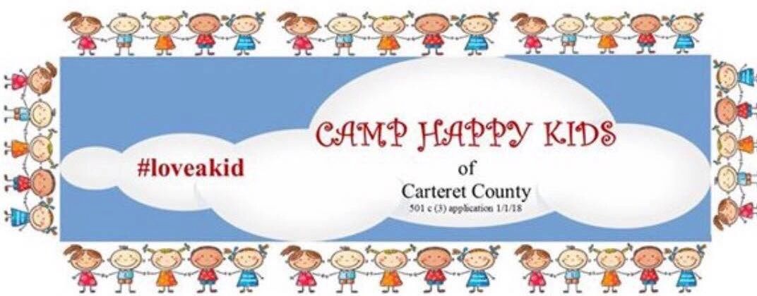 Camp Happy Kids Logo with children holding hands