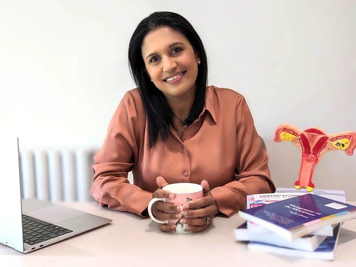 Dr Shilpa McQuillan, community gynaecologist, women's health specialist, menopause specialist