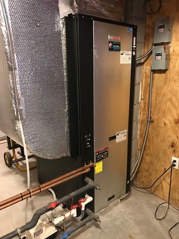 Bosch Geothermal Heat Pump Unit Install by EarthTech Systems