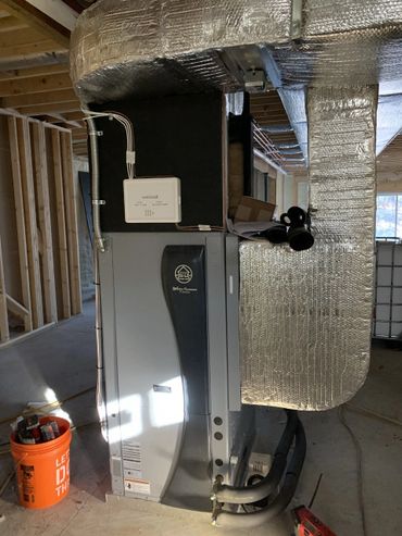 WaterFurnace New Construction 7 Series package unit by EarthTech Systems