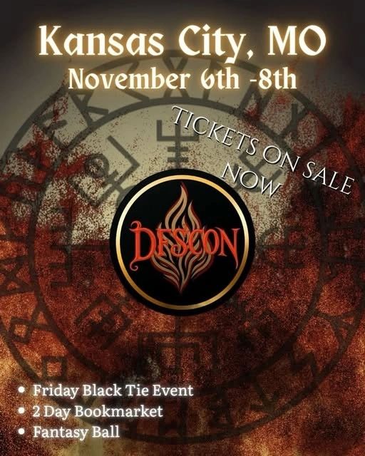 DFSCON Kanas City Nov 6-8, red background