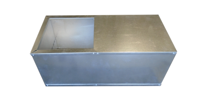 Coffin Box Made in America by The Metal Shop.