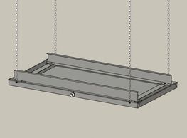 Chain Hanging Kit. Made in America by The Metal Shop.