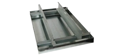 Auxiliary Drain Pan Made in America by The Metal Shop.