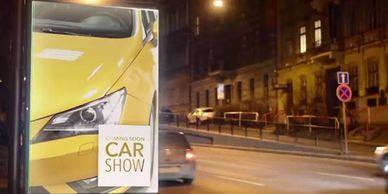 store front signs, window signs