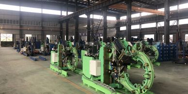 Double channel bar packer
Used to complete the binding and packaging of round steel, rebar, flat