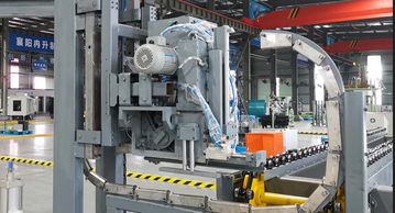 Vertical steel belting type strapping bundling machine with SIEMENS PLC system;Working for automatic